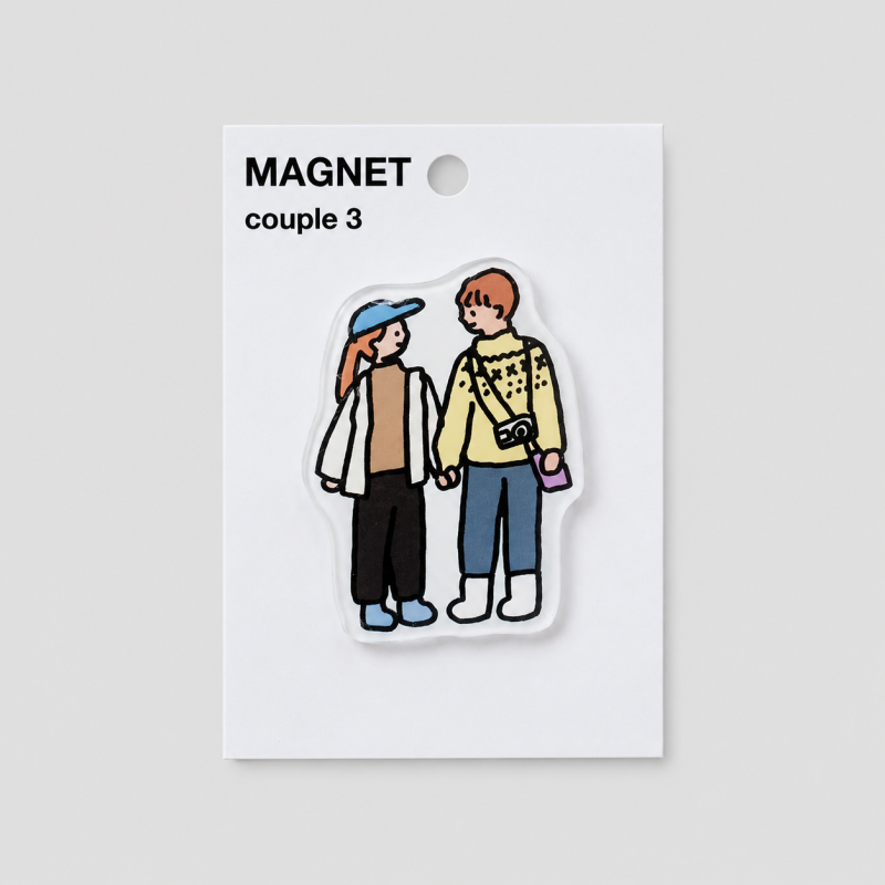 Family Print Acrylic Fridge Magnet