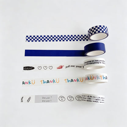 Graphic Print Washi Tape
