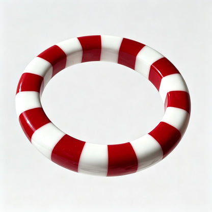 Striped Chunky Bangle