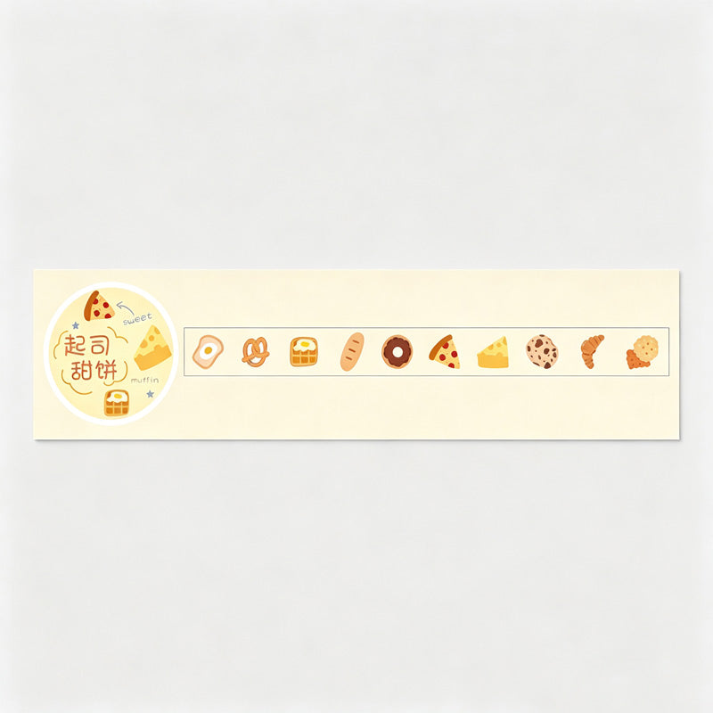 Die‑Cut Washi Tape Small Pattern Stickers