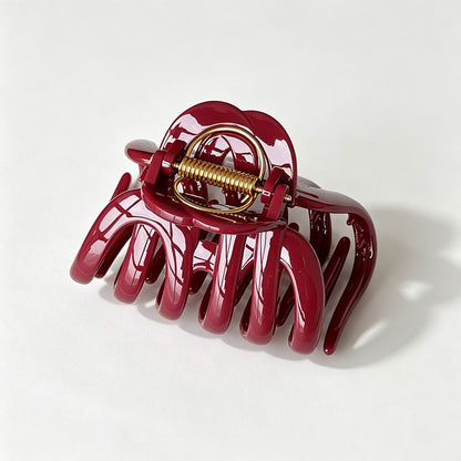 Solid Color Hair Claw Clip