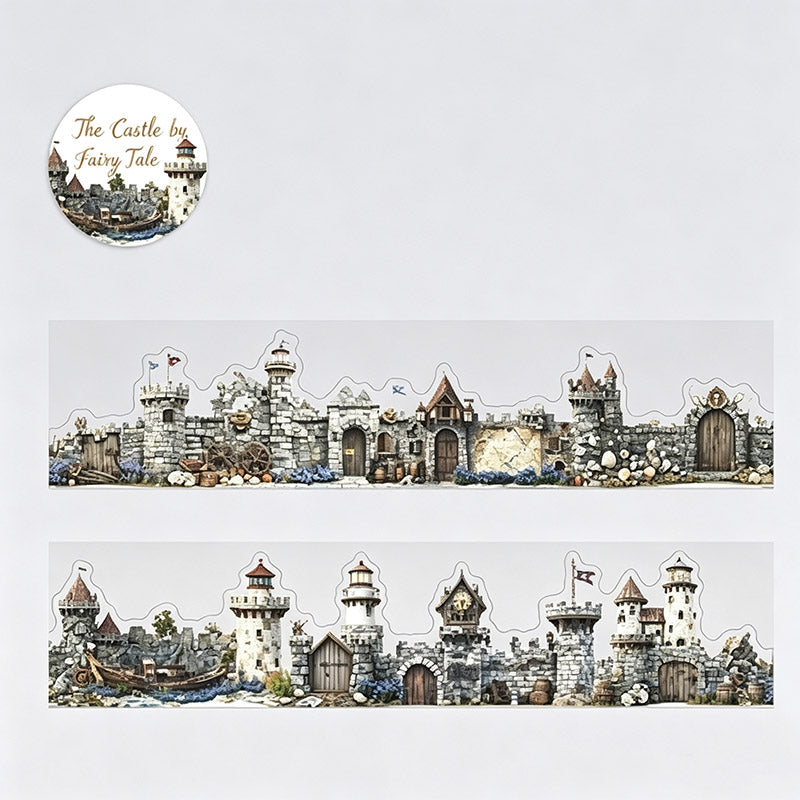 Castle Pattern PET Washi Tape