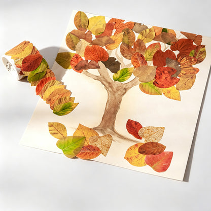 Leaf Shaped Washi Tape Roll