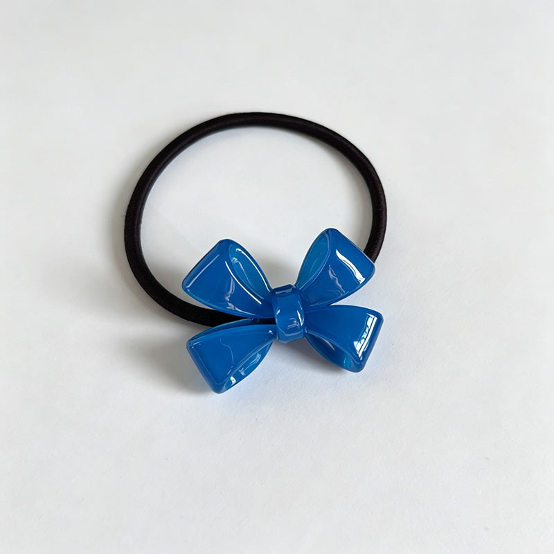 Acetate Bow Hair Elastic Hair Tie