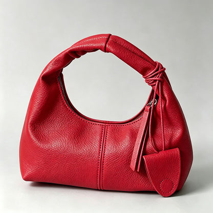 Round Handle Pouch Handbag