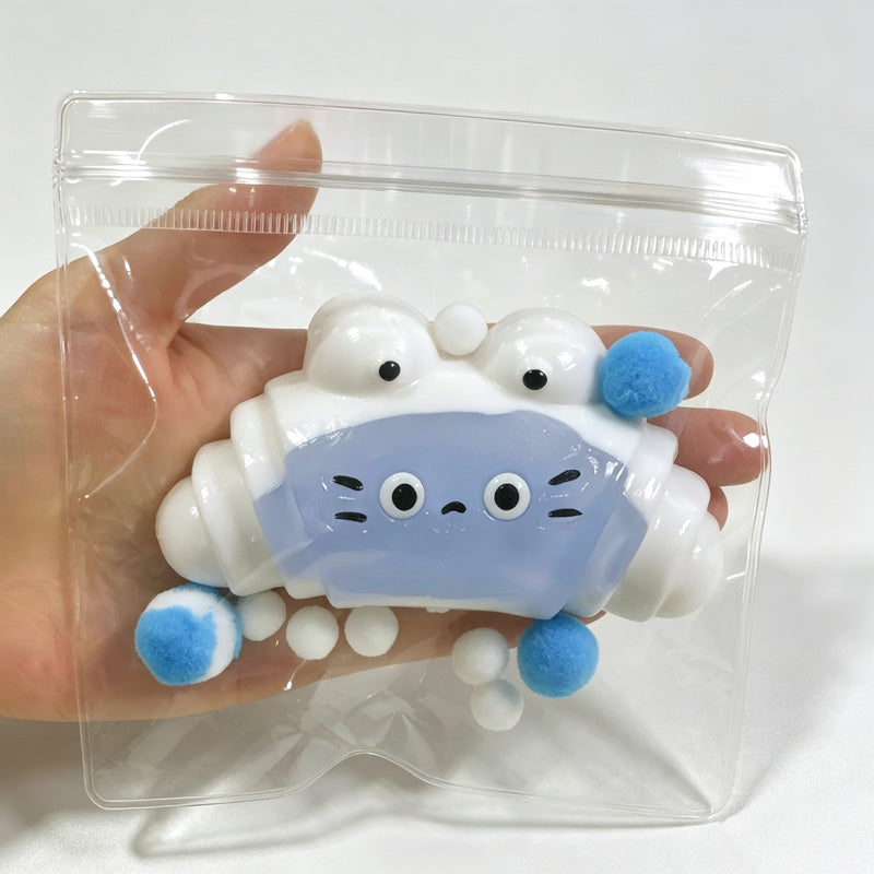 Crocodile Croissant Squish Toy
