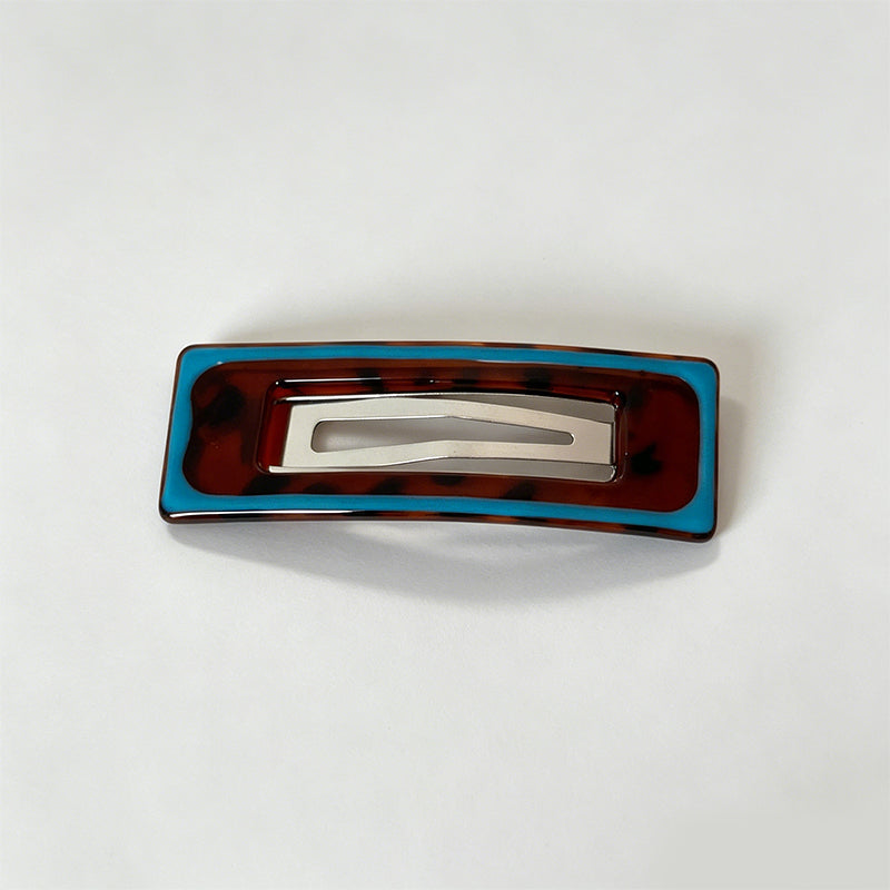 Bold Contrast Leopard Pattern Wave Daily BB Clip