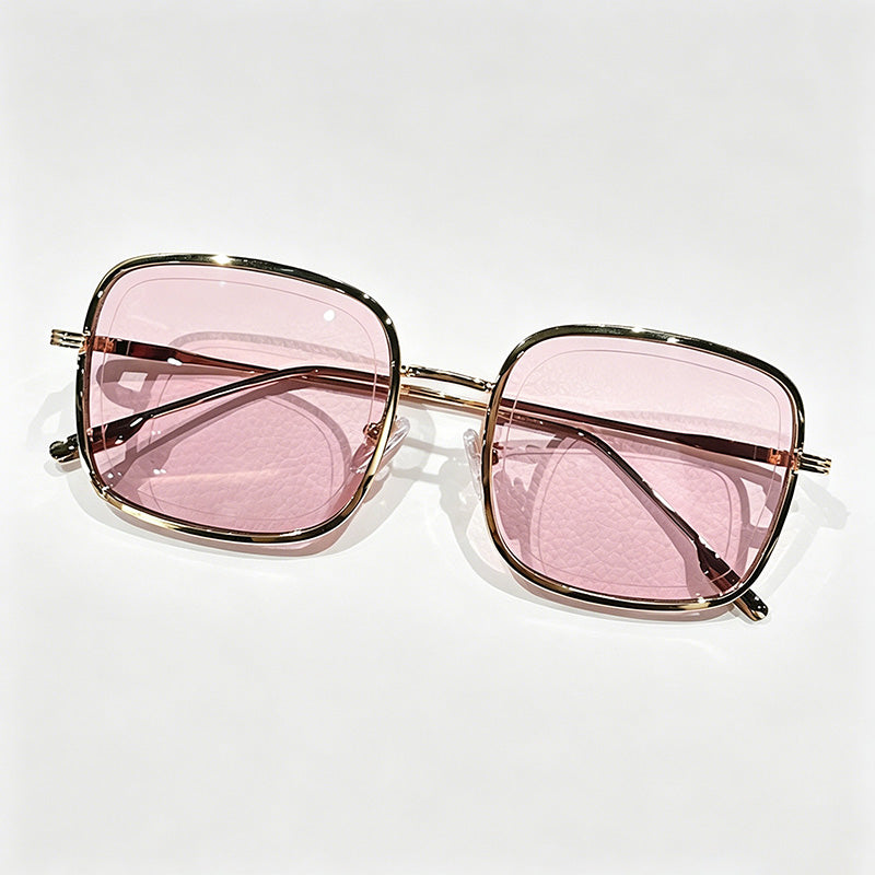 Square Metal Frame Sunglasses - Shopdayla Wholesale - #5874