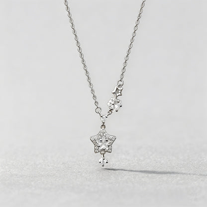 Multi-Star Cubic Zirconia Pend - Shopdayla Wholesale - #5778