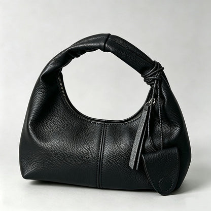 Round Handle Pouch Handbag
