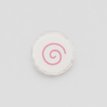 Food Print Transparent Paper Clip