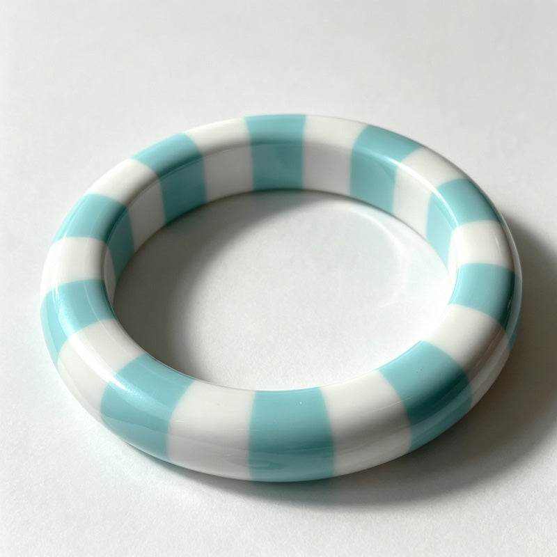 Striped Chunky Bangle