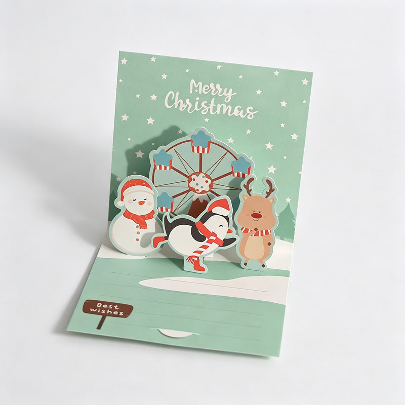3D Folding Greeting Card
