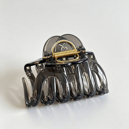 Solid Color Hair Claw Clip
