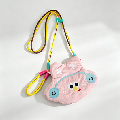 Animal Shape Nylon Crossbody Bag
