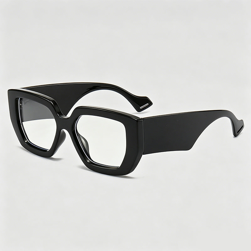 Thick Bold Square Vintage Glasses