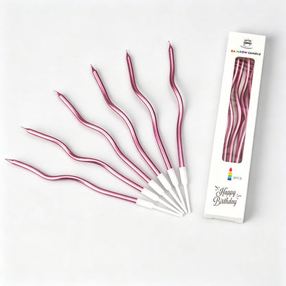 Spiral Birthday Candles