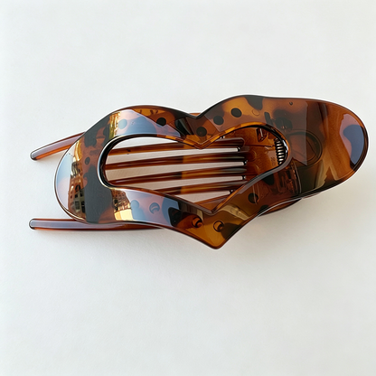 Heart Shape PC Hair Claw Clip