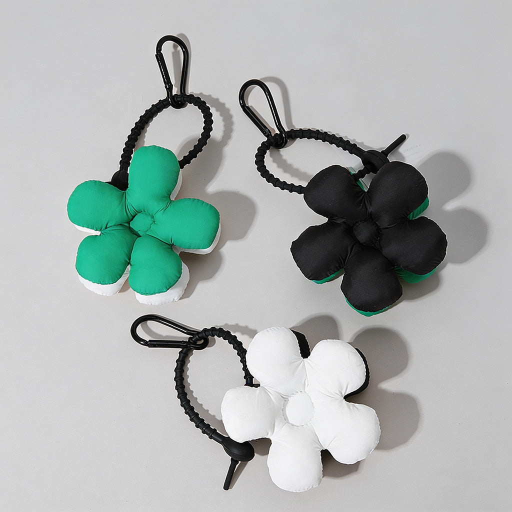 Two-Tone Puffy Flower Bag Char - Shopdayla Wholesale - #8642