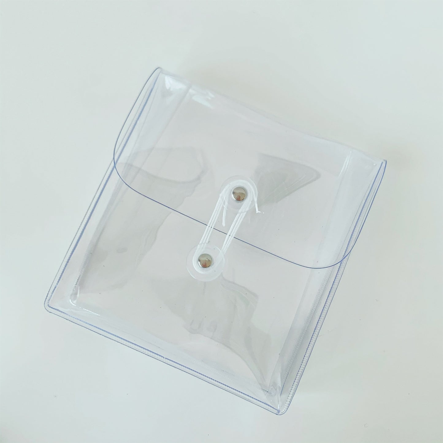 Clear Bear Print Storage Pouch Makeup Pencil Case