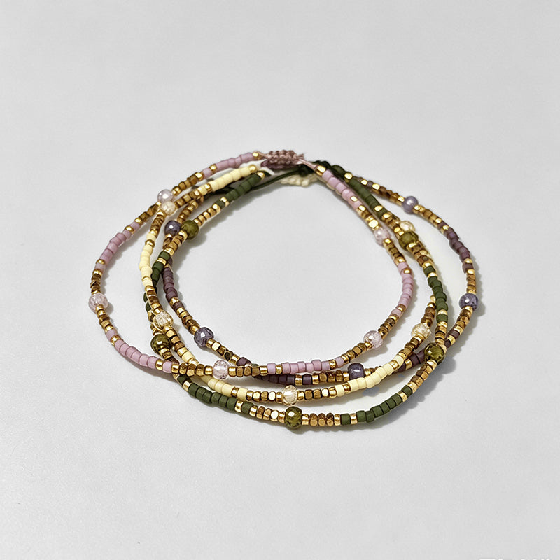 Mini Dainty Beaded Bracelet Ev - Shopdayla Wholesale - #4466