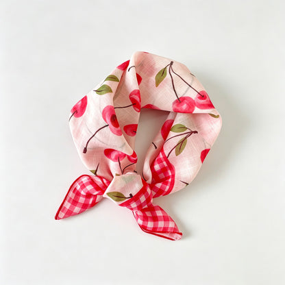 Print Floral Neck Head Bandana