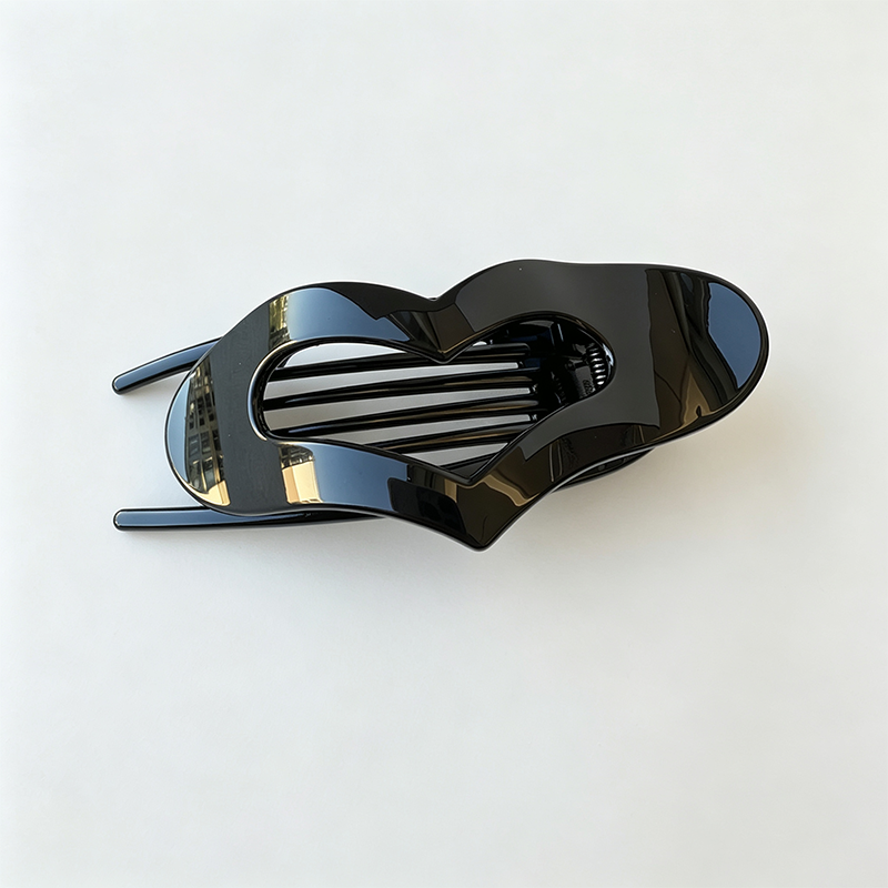 Heart Shape PC Hair Claw Clip
