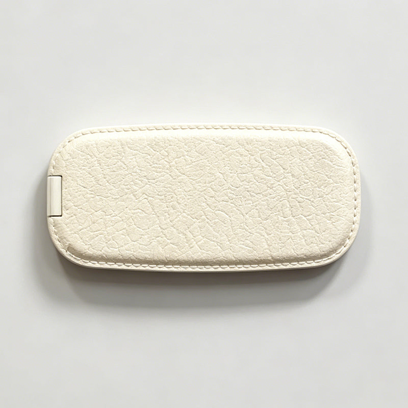 Synthetic Leather Phone Stand Mirror