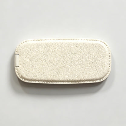 Synthetic Leather Phone Stand Mirror