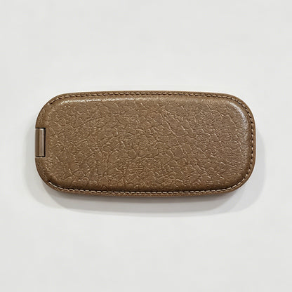 Synthetic Leather Phone Stand Mirror