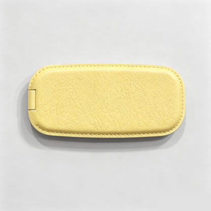 Synthetic Leather Phone Stand Mirror