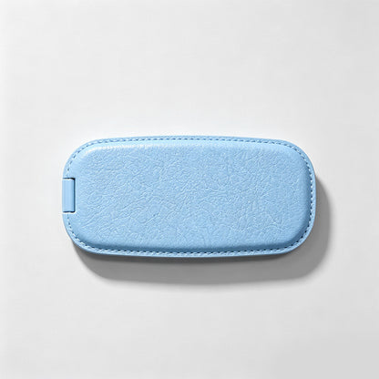 Synthetic Leather Phone Stand Mirror