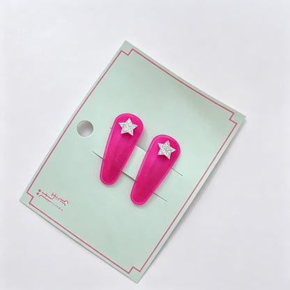 Fish Shape Dot BB Hair Clips