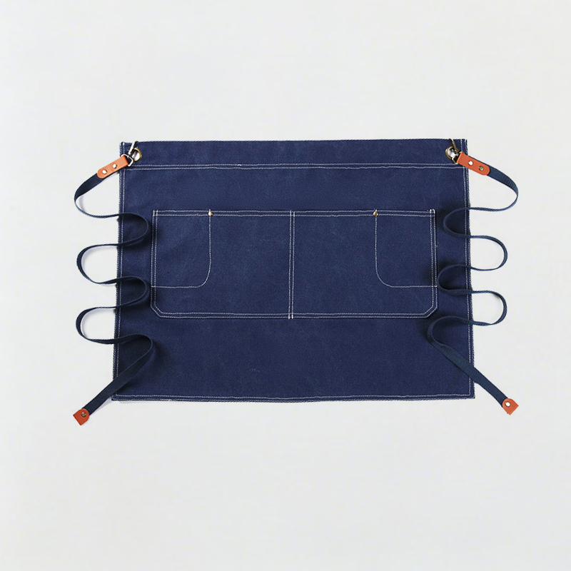 Canvas Four‑Pocket Waist Apron