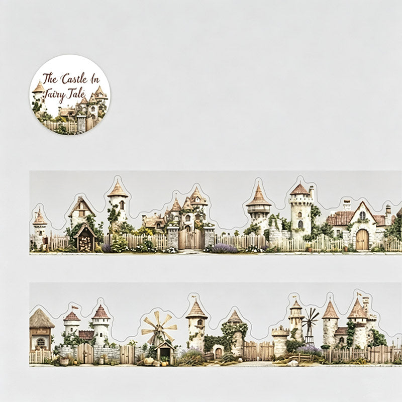 Castle Pattern PET Washi Tape