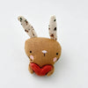 Yellow Heart Rabbit / One Size
