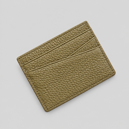 Genuine Leather Slim Wallet Card Holder