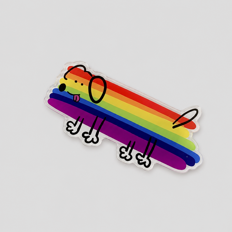 Printed Acrylic Fridge Magnet
