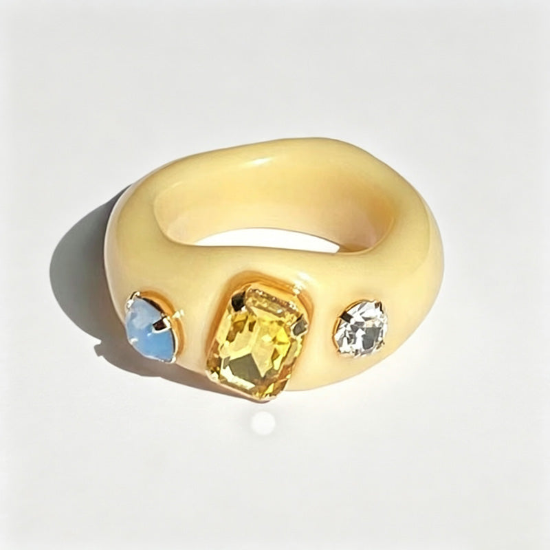 Chunky Gem Ring