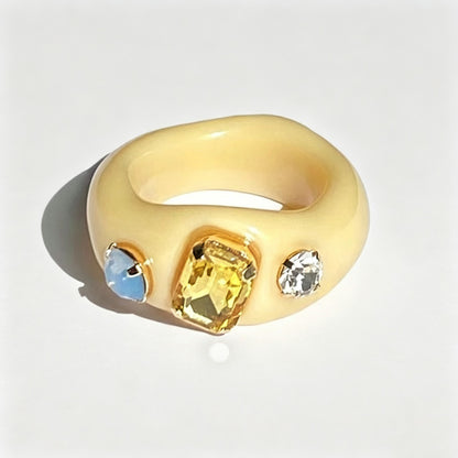 Chunky Gem Ring
