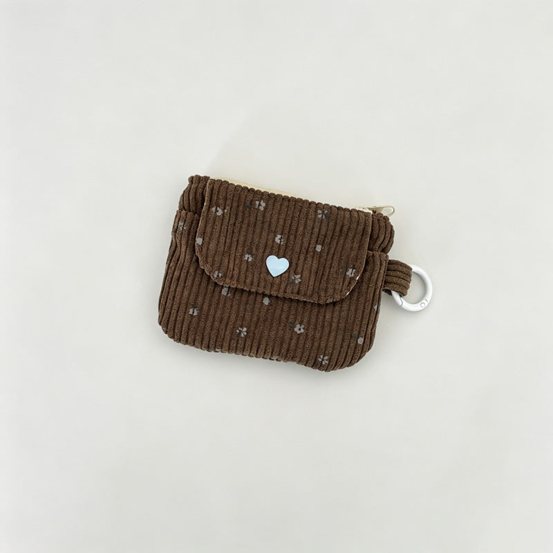 Floral Print Wallet Card Holder