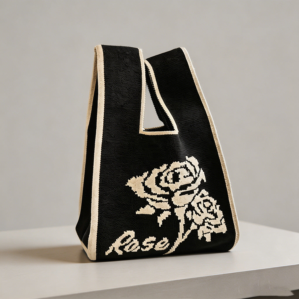 Cute Knit Tote Bag - Shopdayla Wholesale - #1666