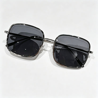 Square Metal Frame Sunglasses - Shopdayla Wholesale - #1410