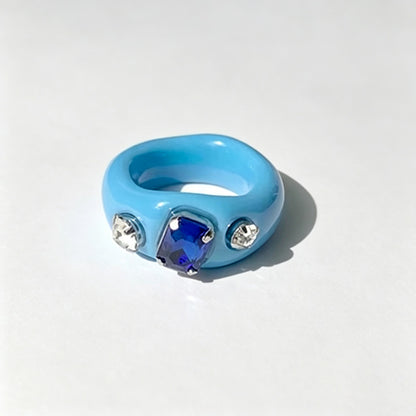 Chunky Gem Ring