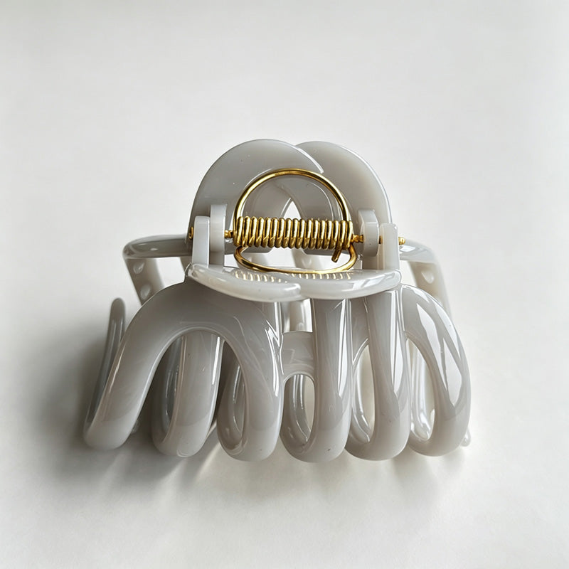Solid Color Hair Claw Clip