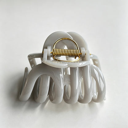 Solid Color Hair Claw Clip