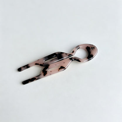 U‑Shape Acetate Hair Fork Pin