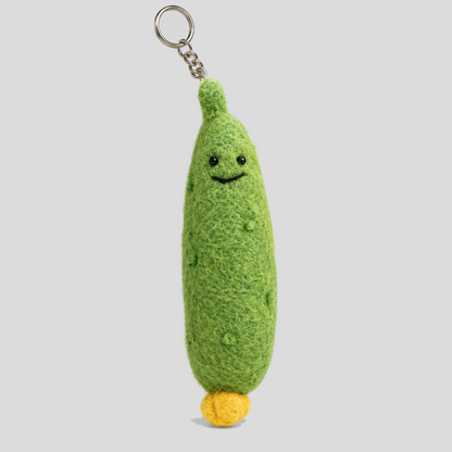 Vegetable Shape Smiling Face Keychains