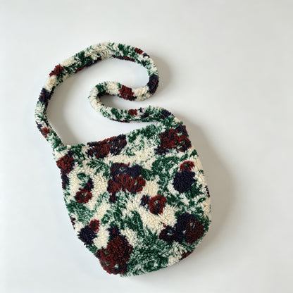 Plush Fleece Crossbody Shoulder Bag