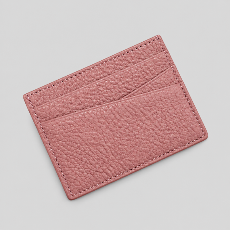 Genuine Leather Slim Wallet Card Holder
